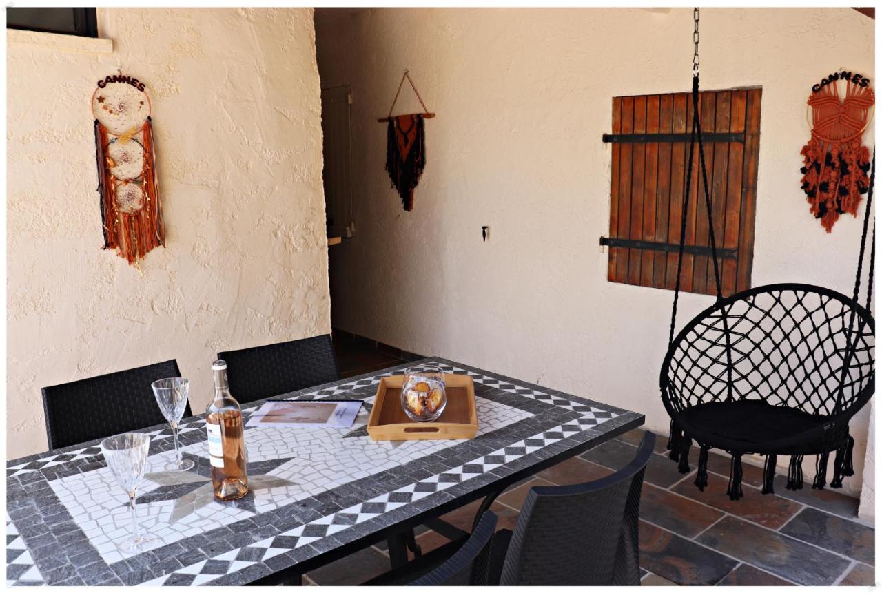 Superbe Glamping Avec Terrasse Privative 5Min Mer Cannes Exterior photo